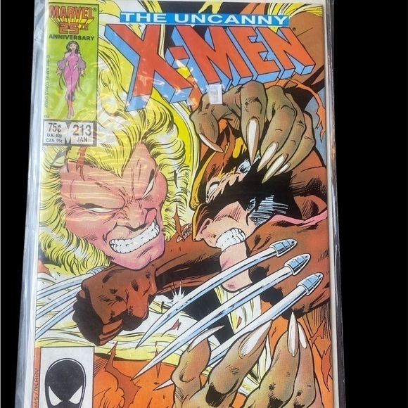 The Uncanny X-Men issues 212 & 213 not graded - Picture 3 of 3